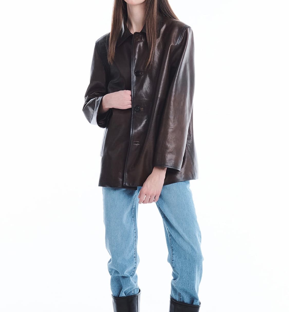 카일로 램스킨 레더자켓 상품이미지5