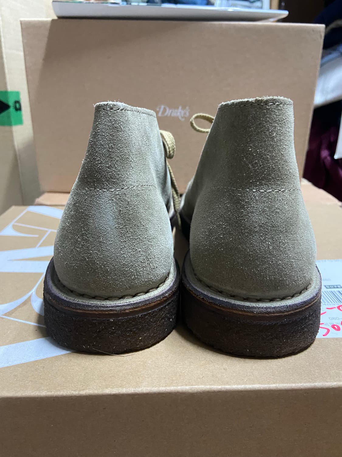 새상품) 드레익스 클리포드 데저트 부츠 샌드 스웨이드 상품이미지4