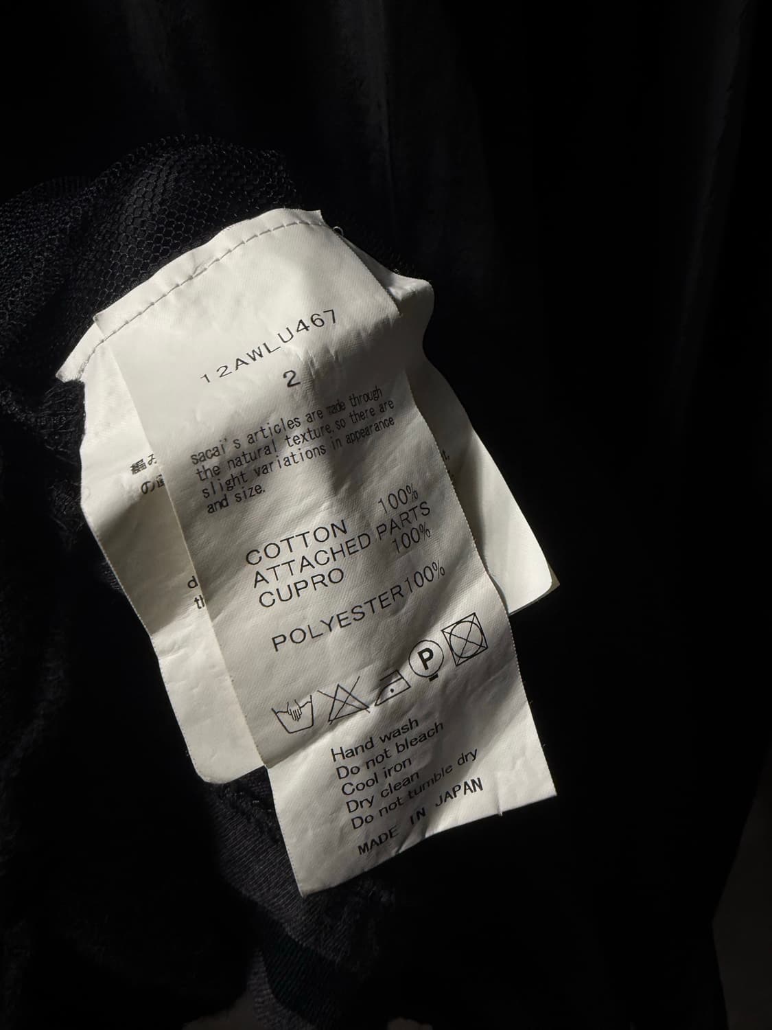 Sacai luck Striped Back-Pleated Dress 상품이미지7