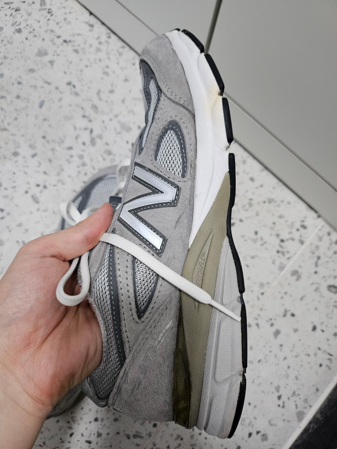 뉴발란스 990v4 그레이 270 상품이미지5