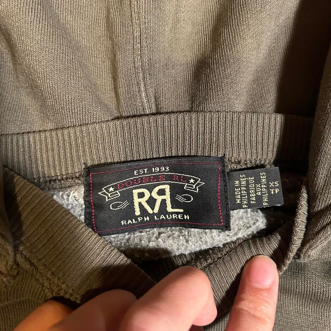 RRL 더블알엘 더블 RL 랜치 로고 후디 상품이미지4