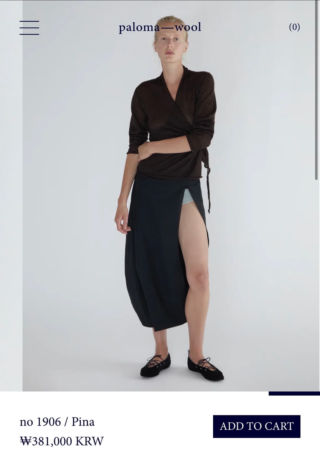 Palomawool 팔로마울 울 피나 플랫 슈즈 상품이미지4