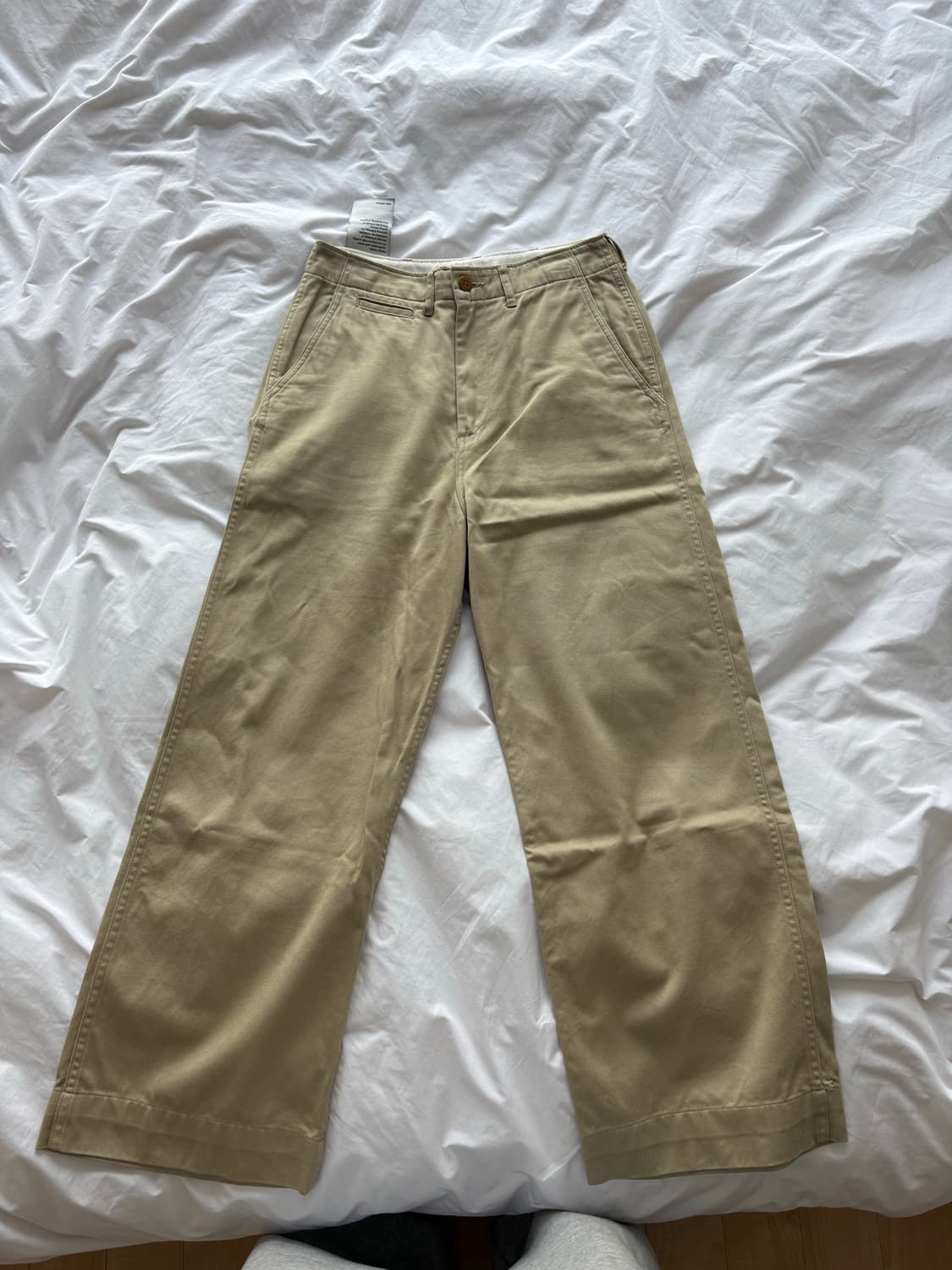 시오타 치노 팬츠 2사이즈  (허리 26-28인치) 상품이미지1