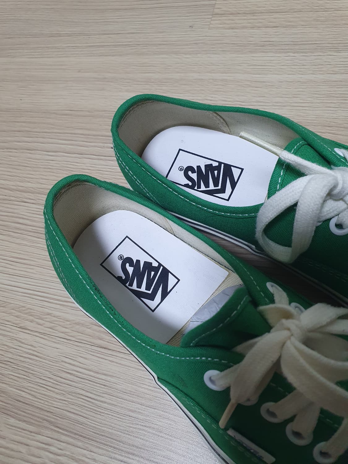 반스 어센틱 그린 스니커즈 260 상품이미지8