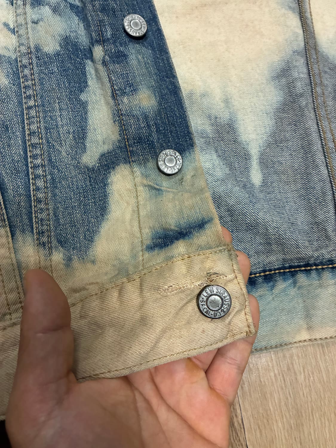 [새상품] 리바이스 워싱 조끼 베스트 (M/95) 상품이미지7