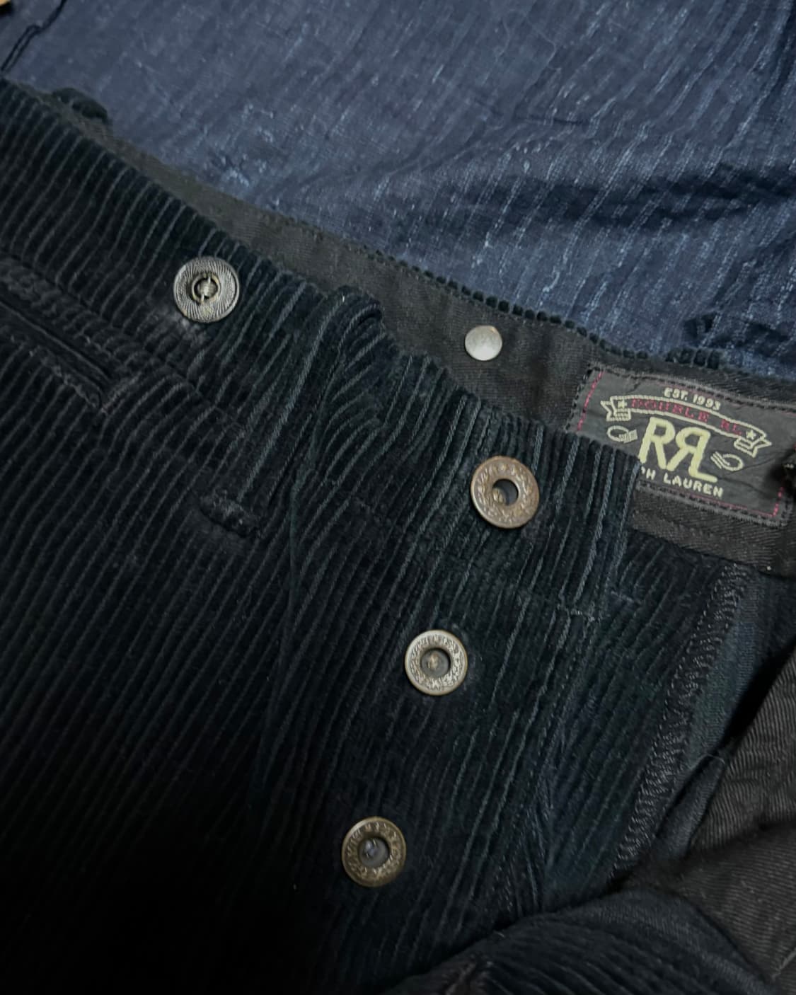 R.R.L 슬림핏 오피서 코듀로이 트라우저 30/30 상품이미지2