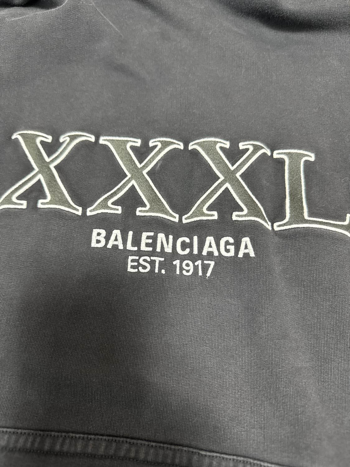 발렌시아가 XXXL 후드 - 2사이즈 상품이미지2