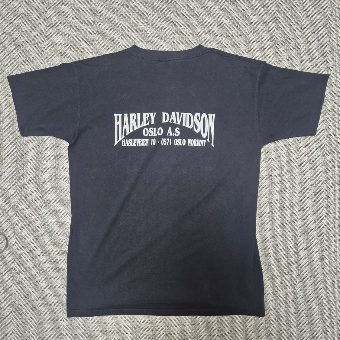 90s 빈티지 할리데이비슨 싱글스티치 티셔츠 (L) 상품이미지6