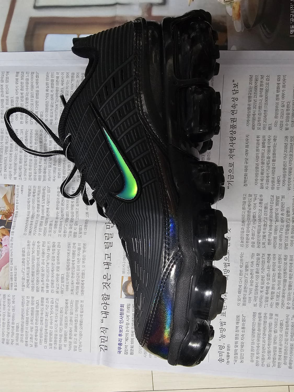 나이키 에어맥스 베이퍼맥스 360 블랙 280 상품이미지5