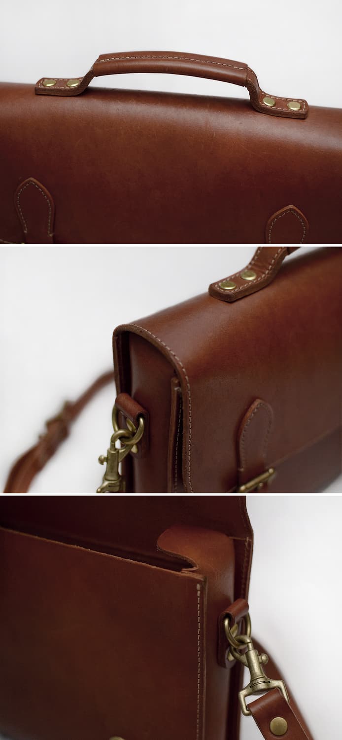 헤비츠 103 핸드메이드 베지터블 레더 타블릿 브리프 상품이미지8