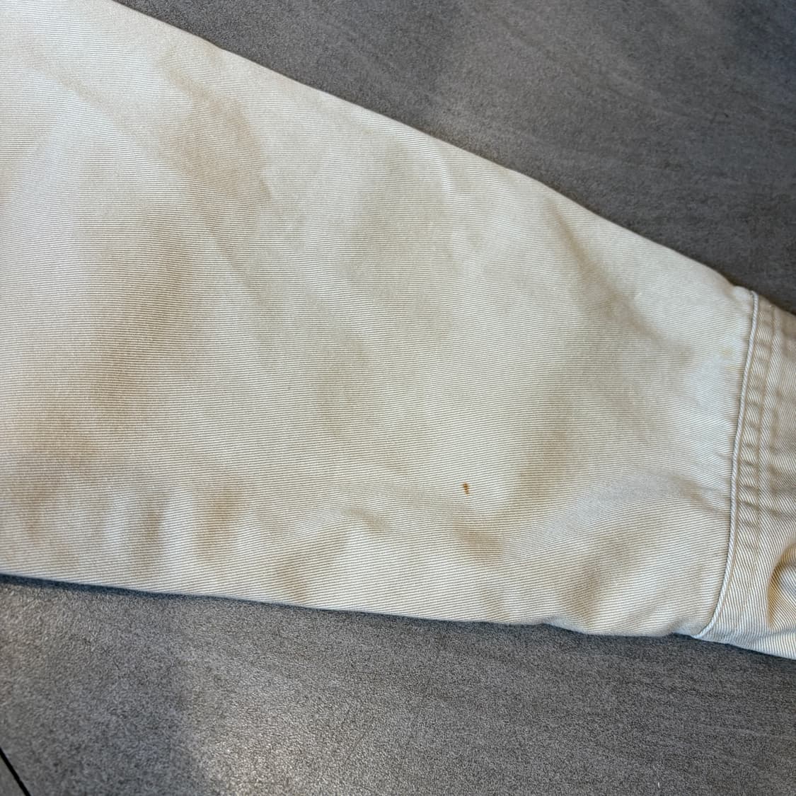 폴로 정품 국내 두산 베이지 스윙톱 자켓 상품이미지6