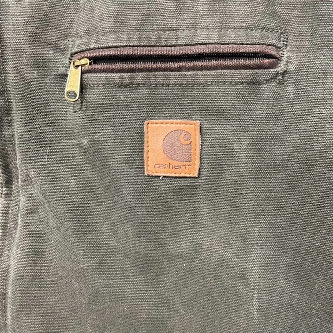 칼하트 J97 디트로이트 자켓 모스그린 상품이미지6