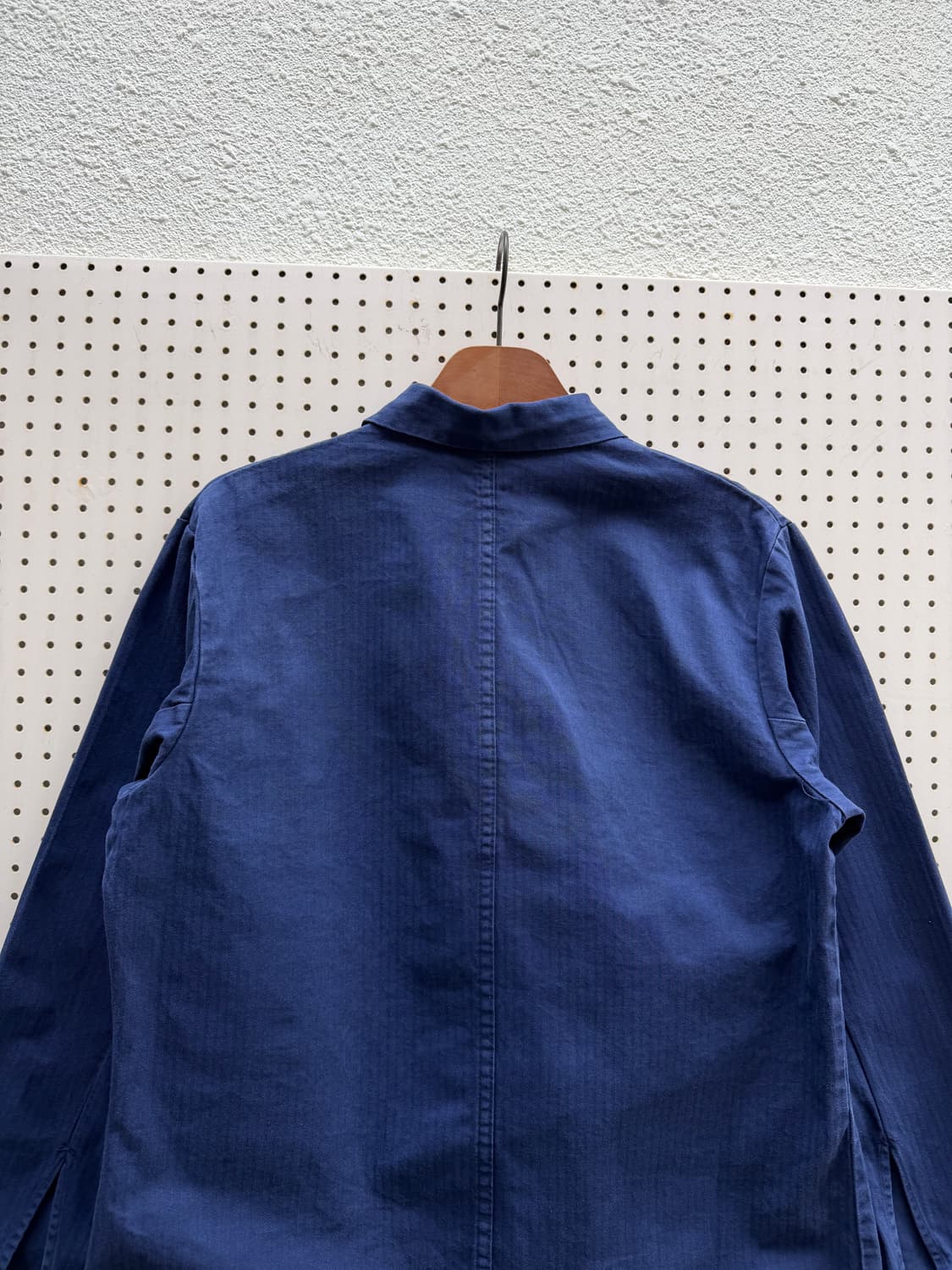 OLD VINTAGE PURPLE NAVY HBT 헤링본 프렌치워크자켓 상품이미지8