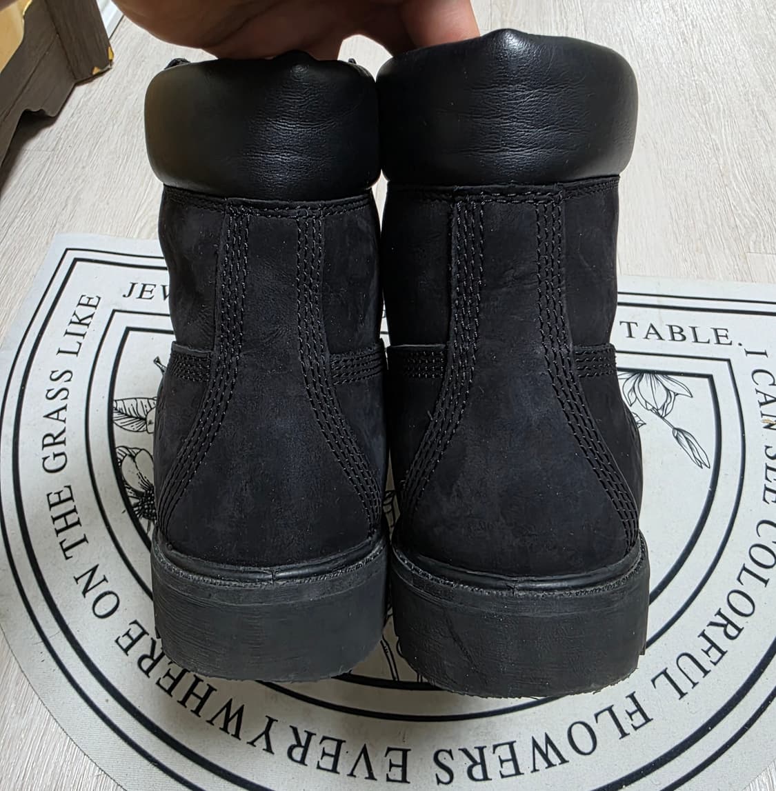 [275~280]팀버랜드 6인치 프리미엄 블랙부츠 상품이미지6