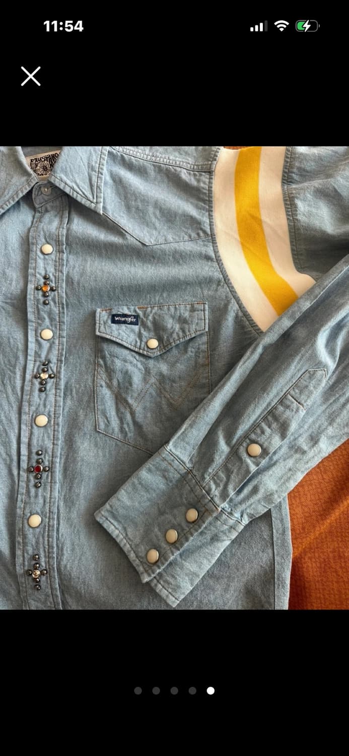 랭글러 빈티지남방셔츠 상품이미지5