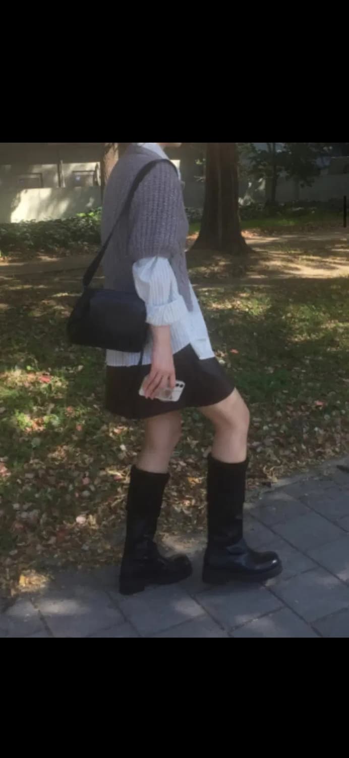 니트 롱부츠 (235/길이 조정 가능) 상품이미지3