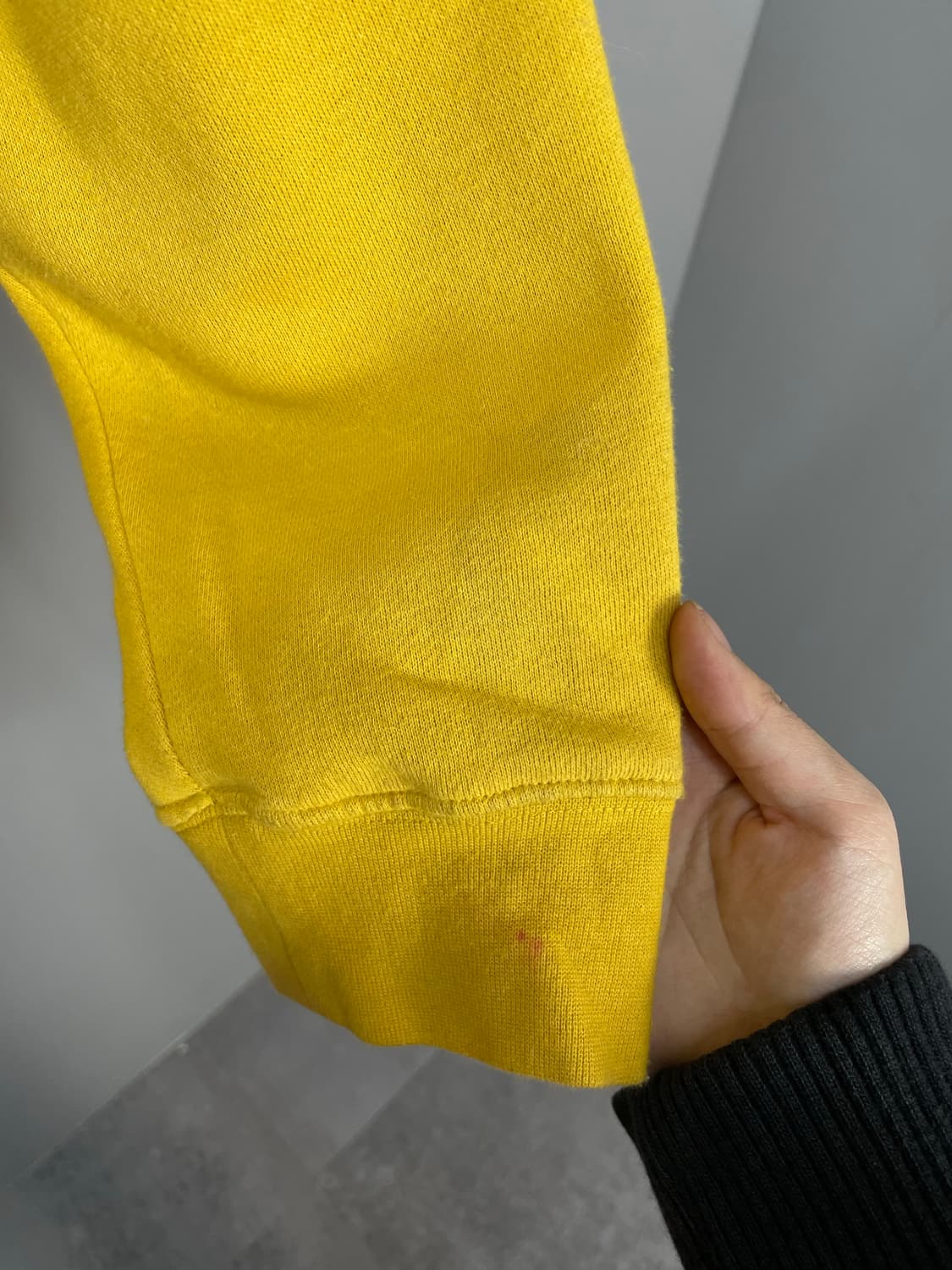 스투시 다이아몬드 자수 옐로우 후드티 H1268 상품이미지8