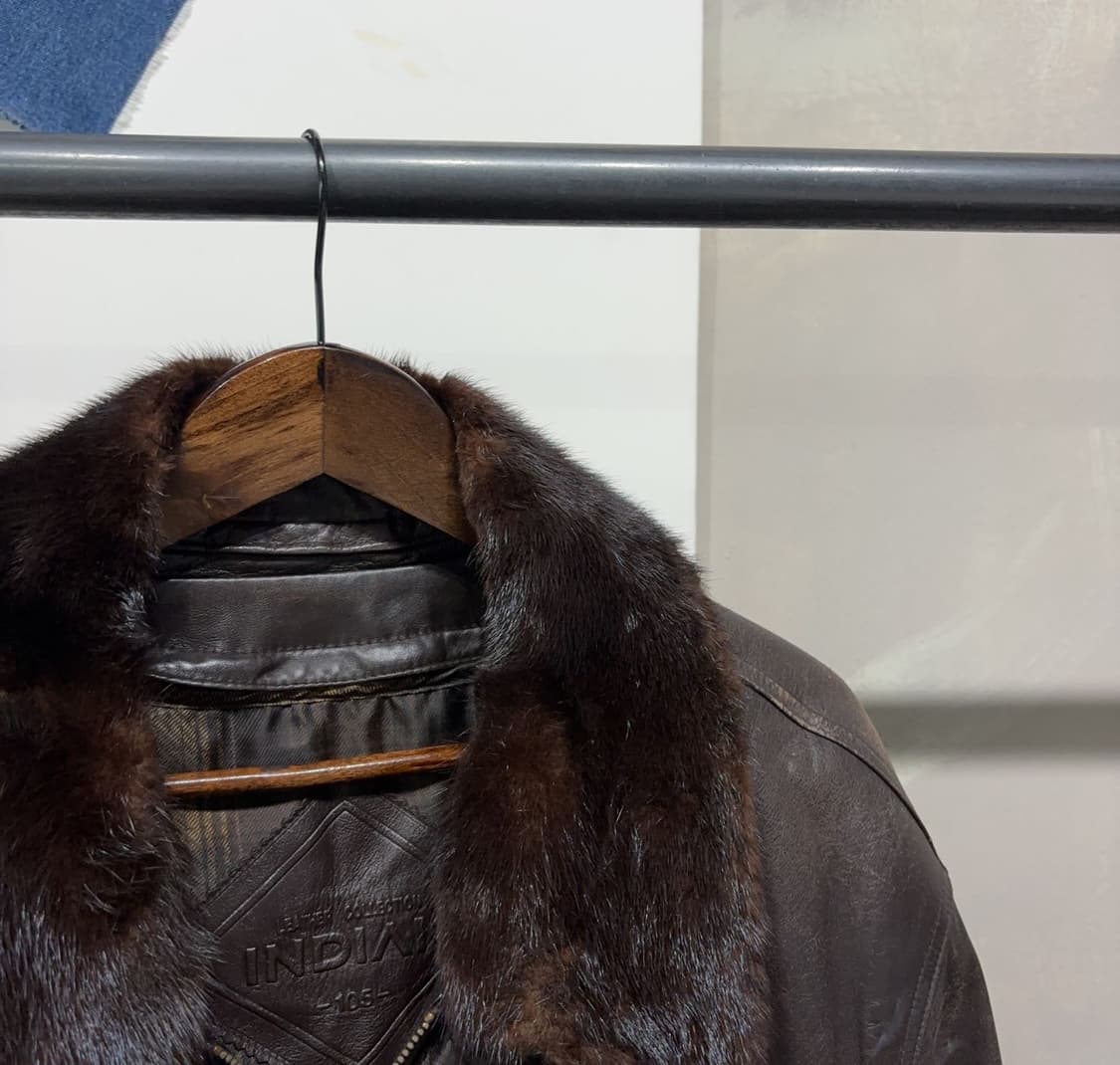 Vintage 양가죽 무스탕 자켓 상품이미지2