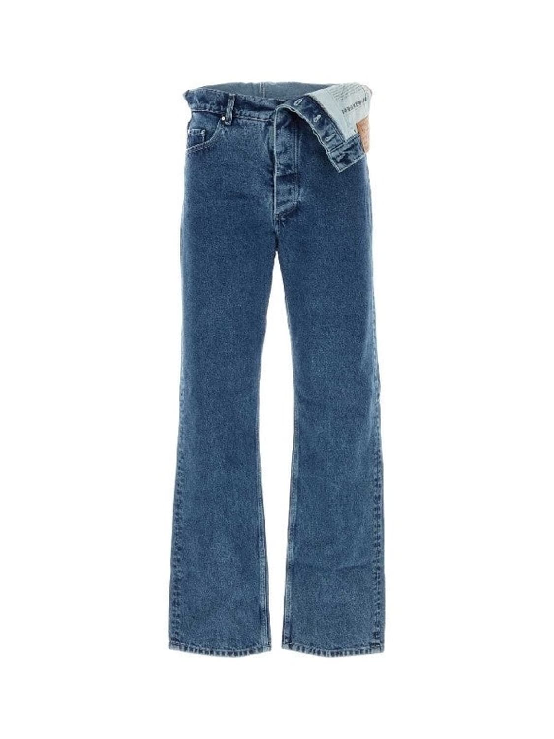 [31] Y/project 에버그린 비대칭 데님 아이스블루 상품이미지1