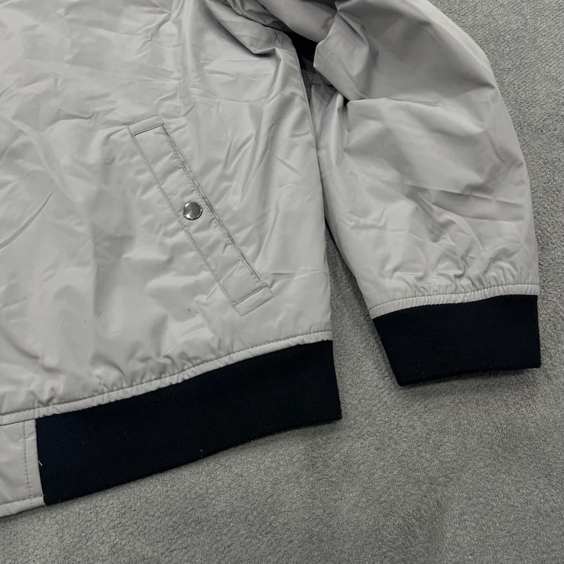 XL 올드네이비 그레이 MA-1 봄버 자켓 상품이미지4