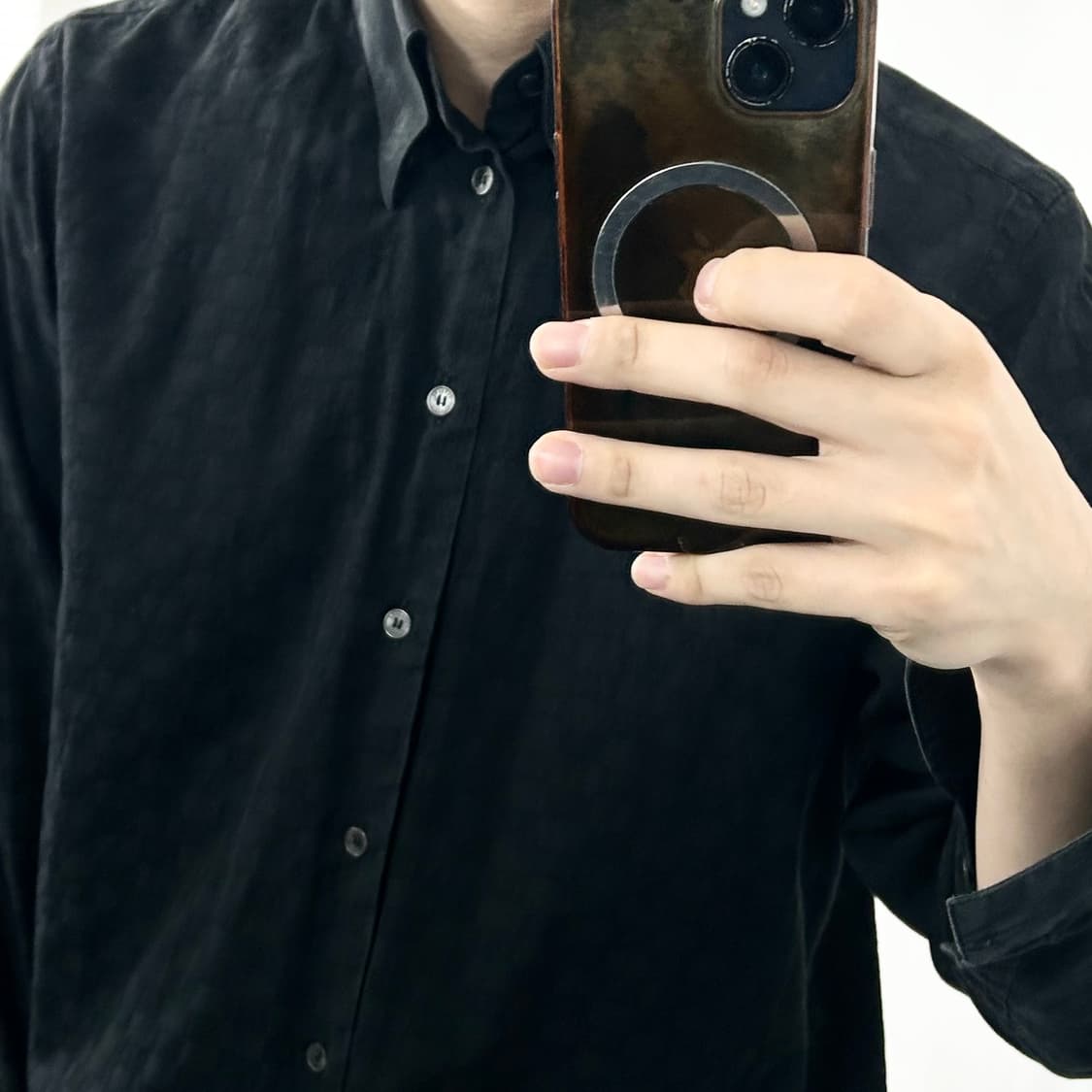 베르사체 V2 패턴 셔츠 상품이미지5