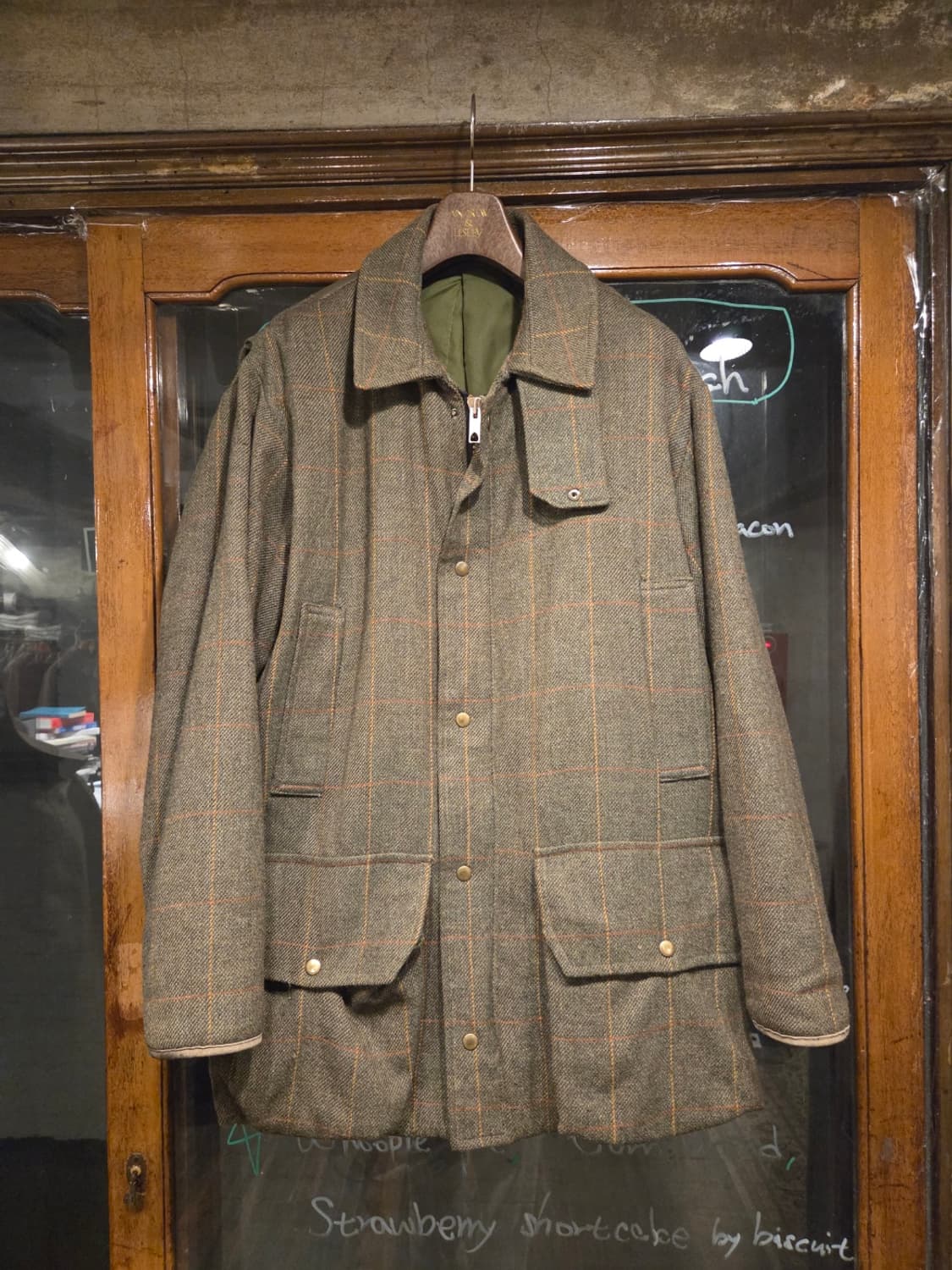 데이비드 앤드류 트위드 아웃도어자켓 상품이미지10