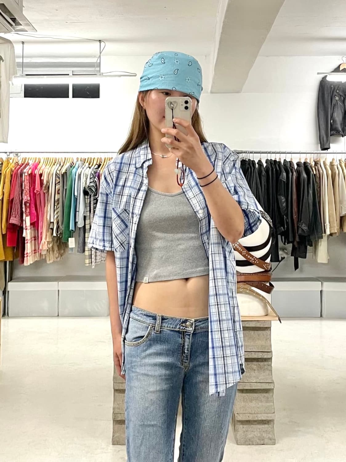 POLO JEANS madras check shirts 마드라스 체크셔츠 상품이미지1