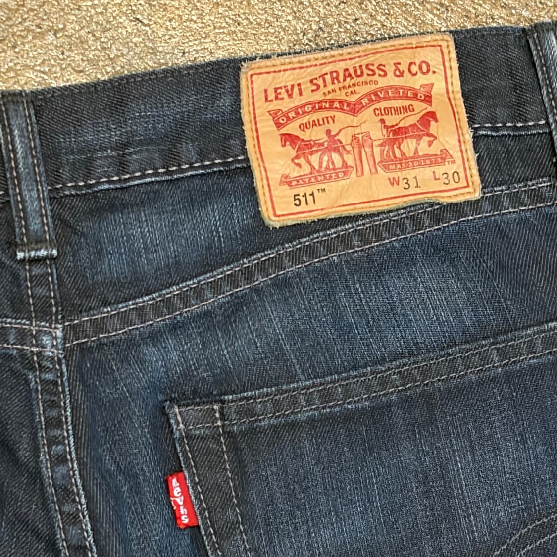 00s 미국 빈티지 리바이스 511 청바지 상품이미지8