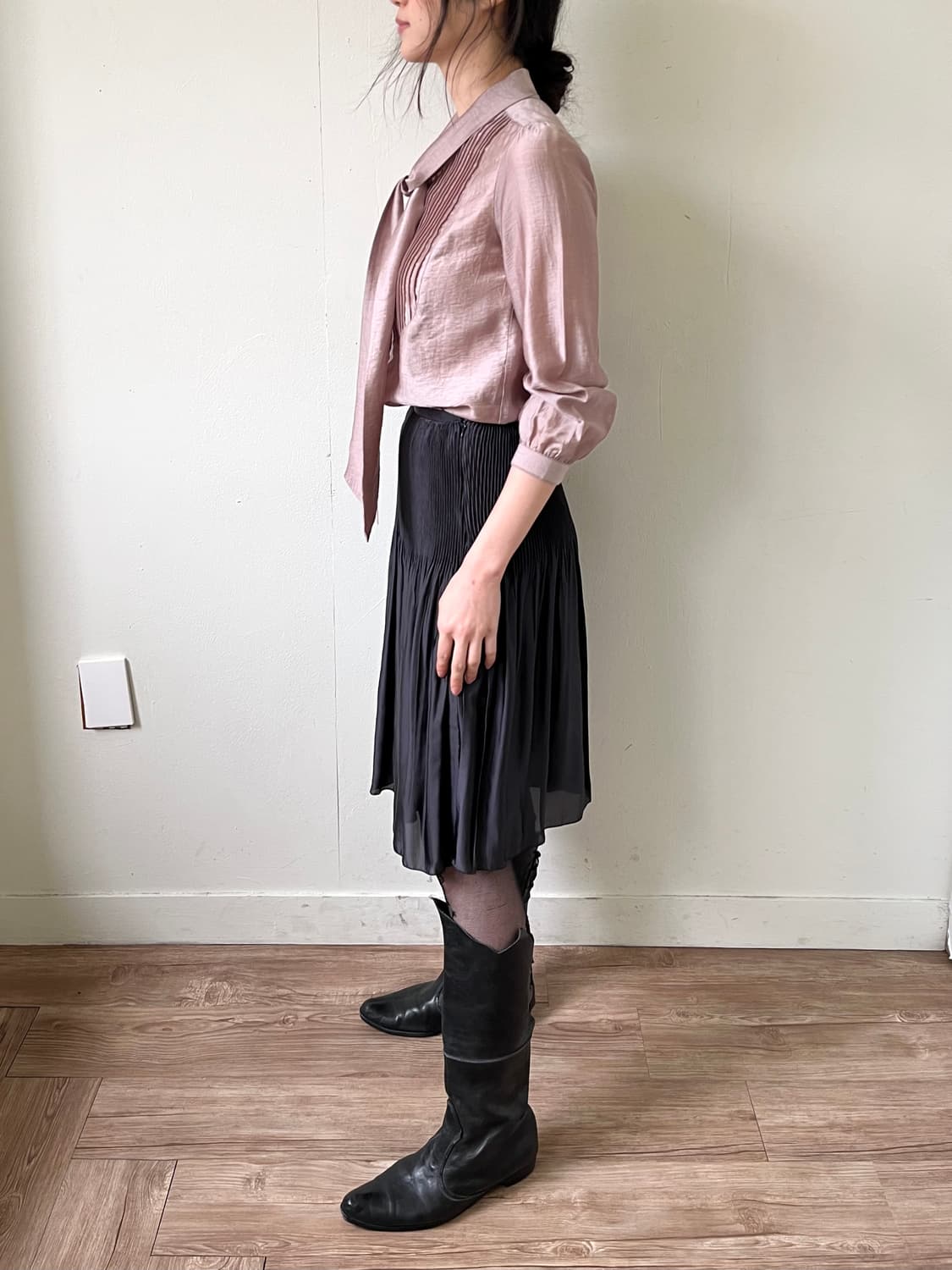 green label relaxing 로즈 블라우스 상품이미지9