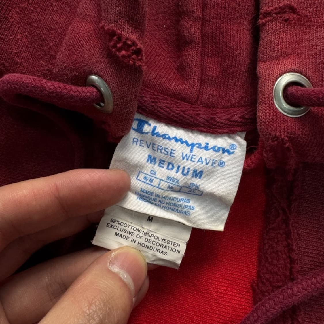 95-100 챔피언 리버스위브 후드티 상품이미지3