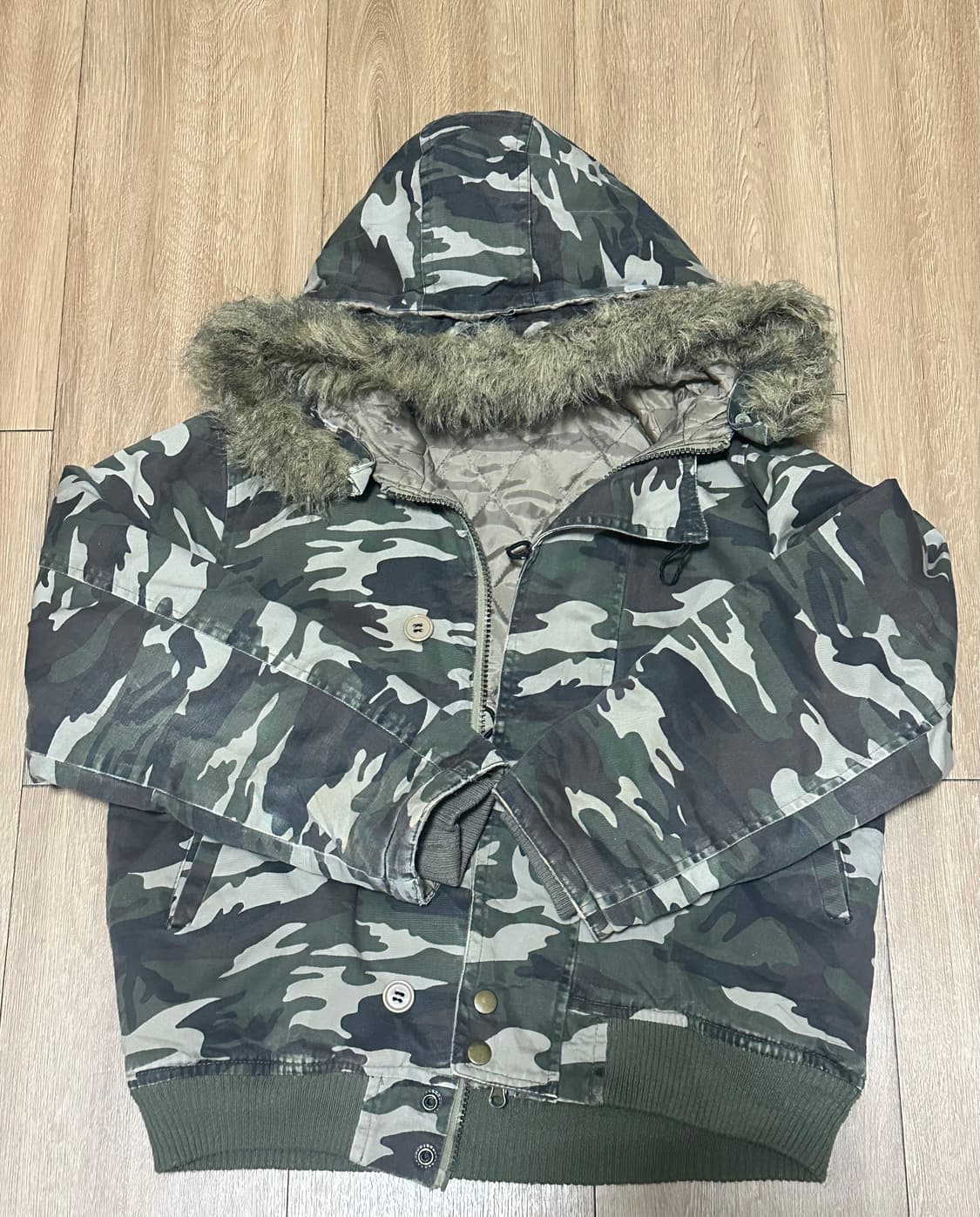 카모 봄버 자켓 상품이미지1