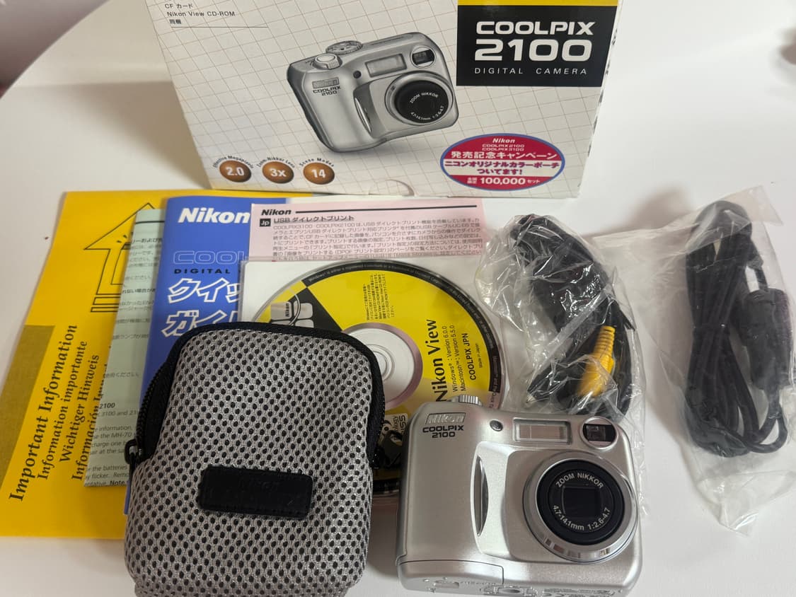 니콘 쿨픽스 2100 실버 NIKON COOLPIX 2100 SILVER 상품이미지1