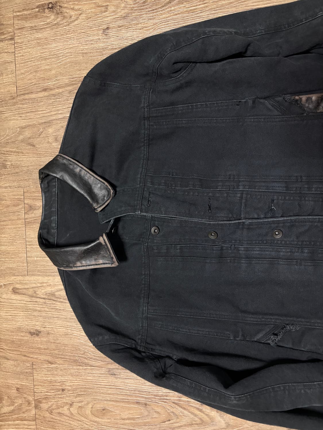 Xlim EP.8 05 데님 자켓 블랙 엑슬림 상품이미지4