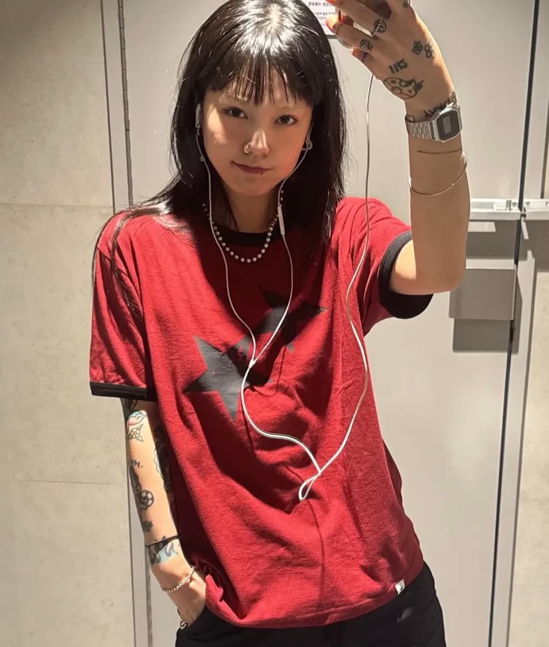 카비시 트윈스타 링거티 - 버건디 상품이미지2