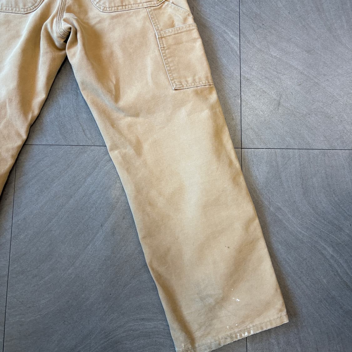 칼하트 정품 베이지 더블니 팬츠 상품이미지9