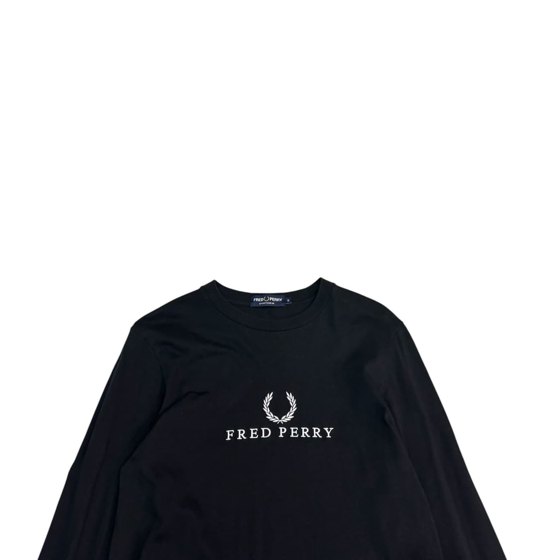 프레드페리 블랙 롱 슬리브 상품이미지2