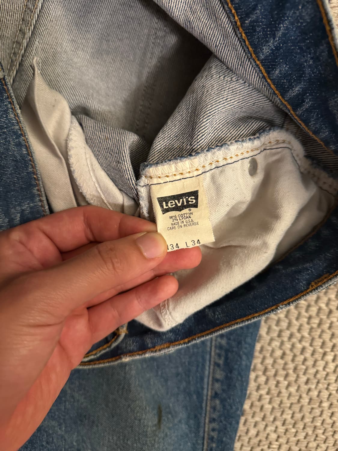 리바이스 517 오렌지탭 usa 상품이미지3