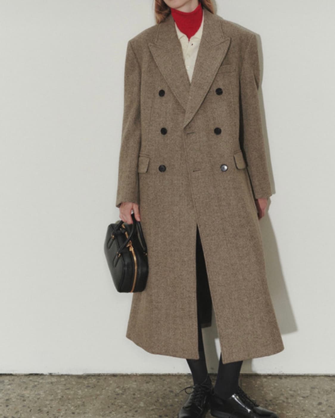 던스트 더블코트 소프트헤링본 XL 상품이미지1