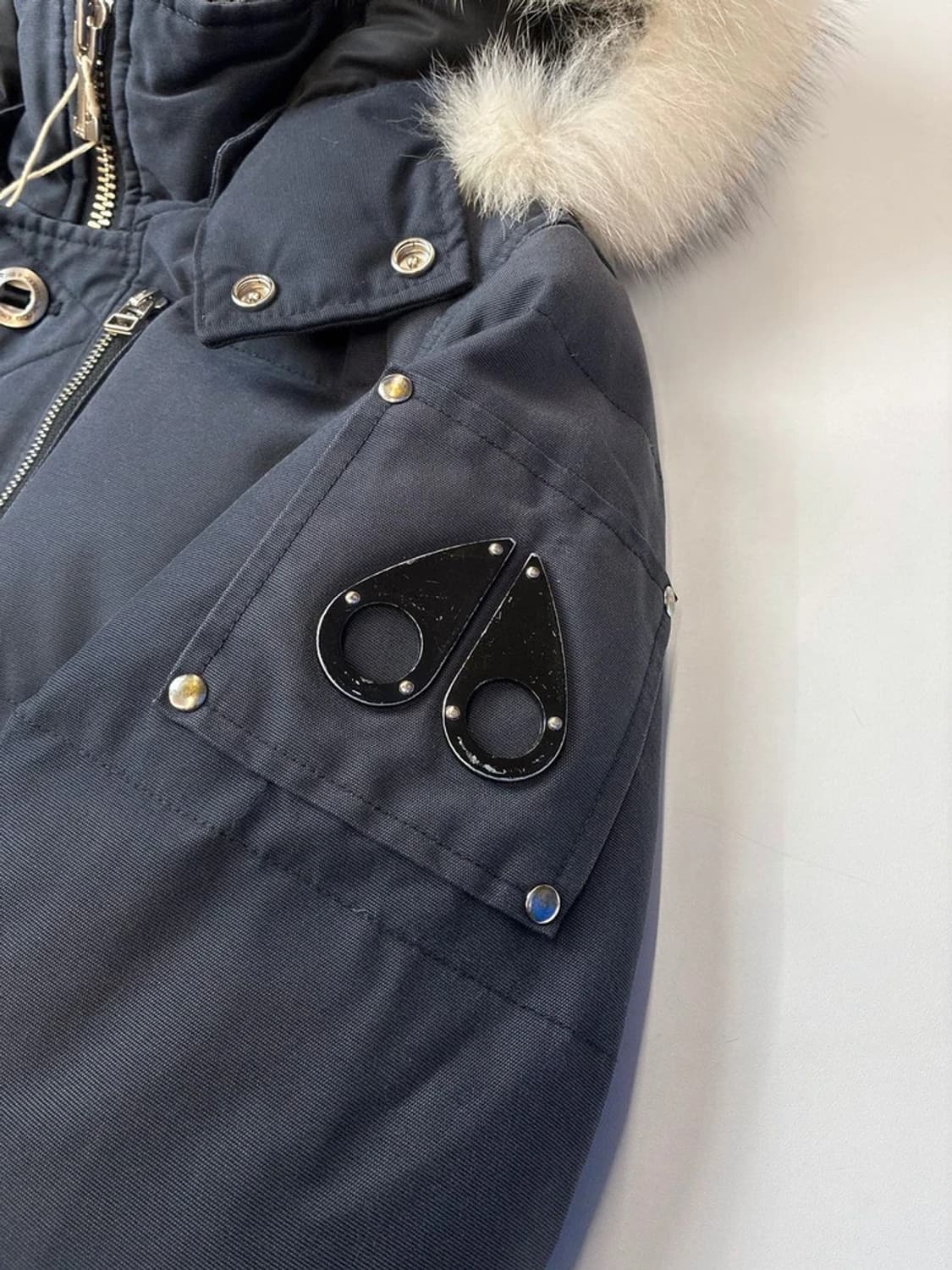 무스너클 내츄럴 폭스 퍼 쓰리쿼터 맨즈 패딩 PN5611    상품이미지4