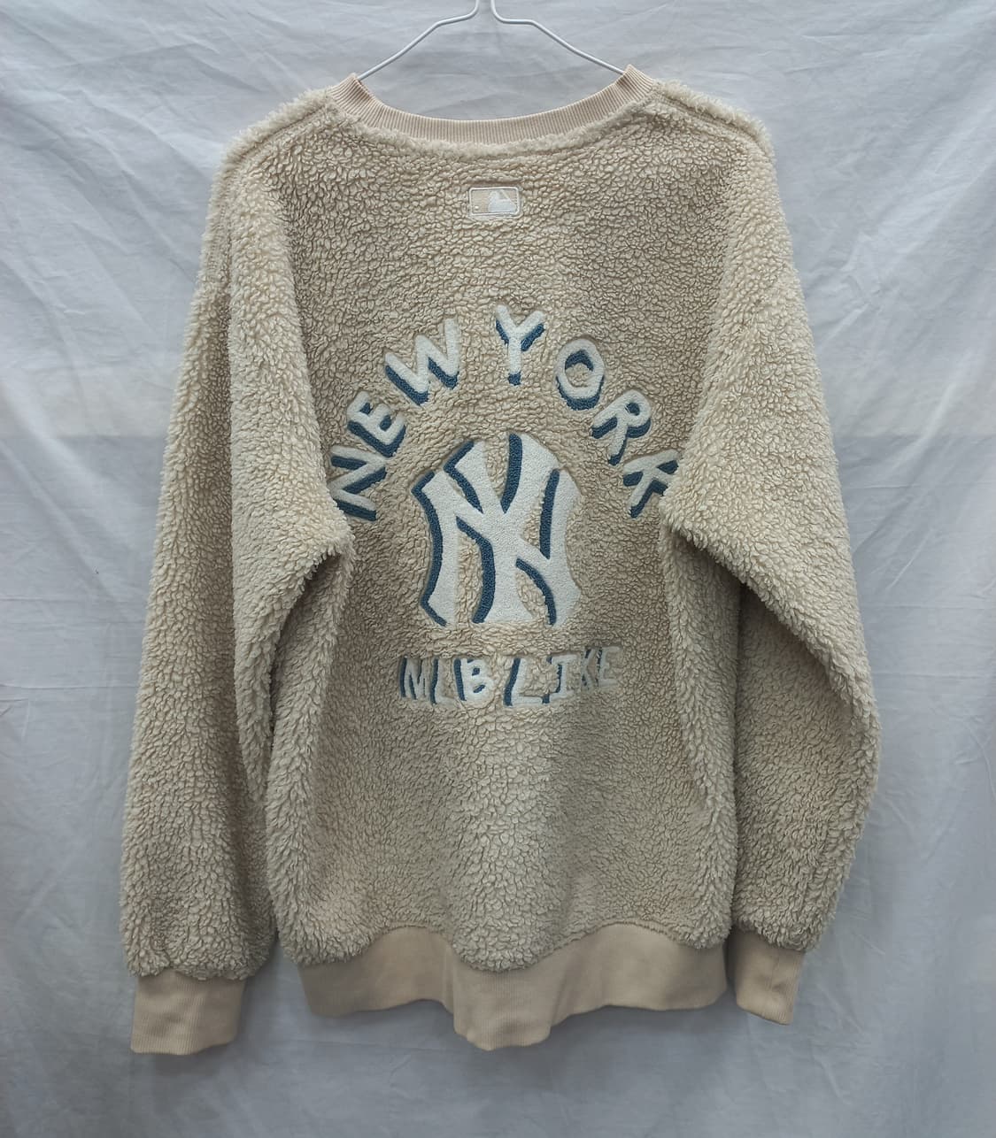 남자 MLB 양키즈 뽀글이 맨투맨 M(95) 상품이미지1