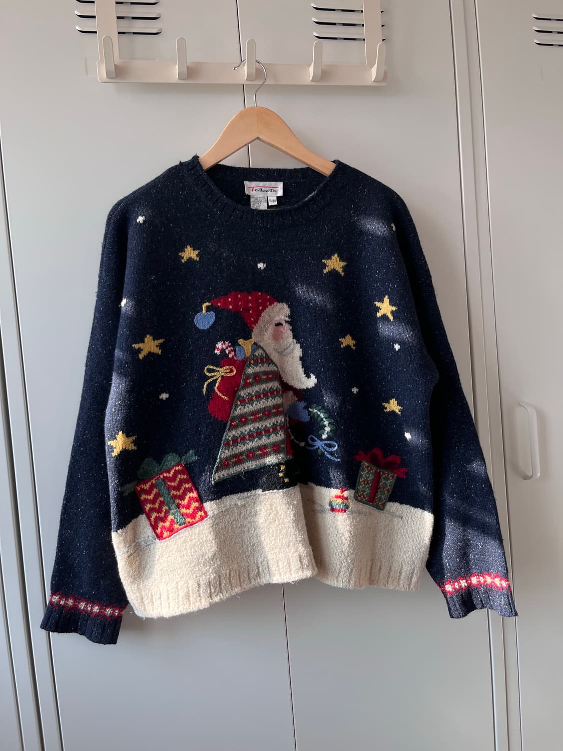 Talbots 크리스마스 산타 별 니트 스웨터 상품이미지3