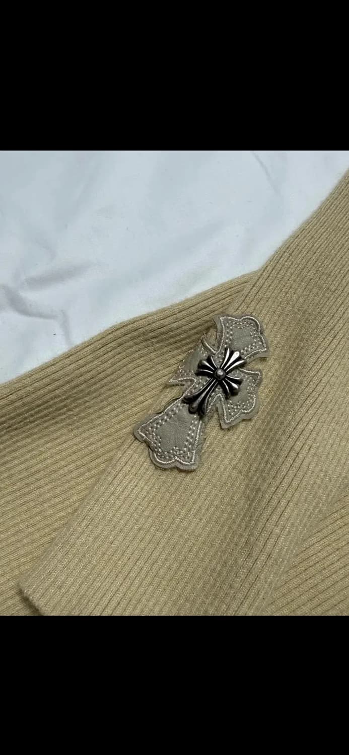 T125 빈티지 JPN 베이지 골지 폴라 니트 (W) 상품이미지4