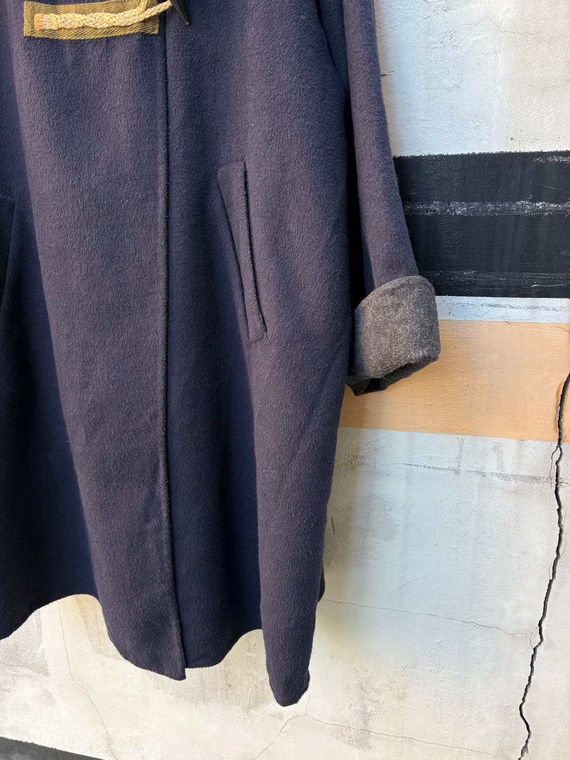 as know as 오버핏 더플 코트 떡볶이 상품이미지3