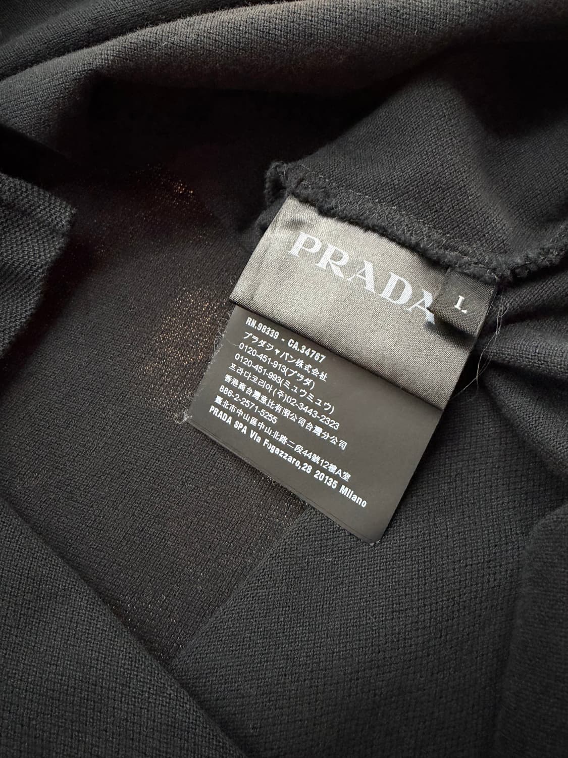 .L/ 프라다 레드탭 라이닝 PK 반팔 상품이미지8