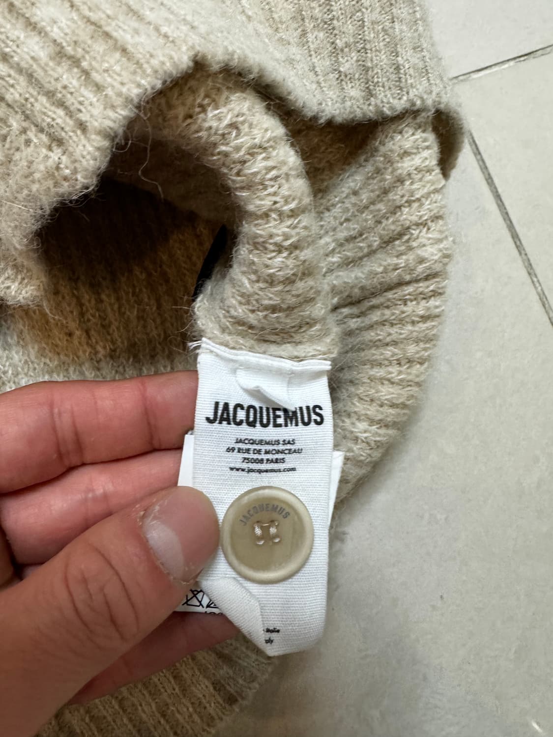 자크뮈스 니트 XS 상품이미지3