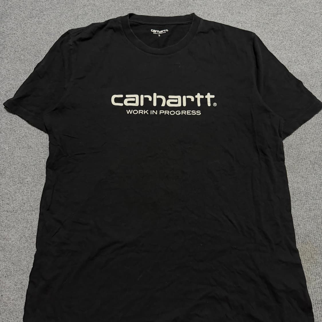 칼하트 블랙 반팔티 L 상품이미지2