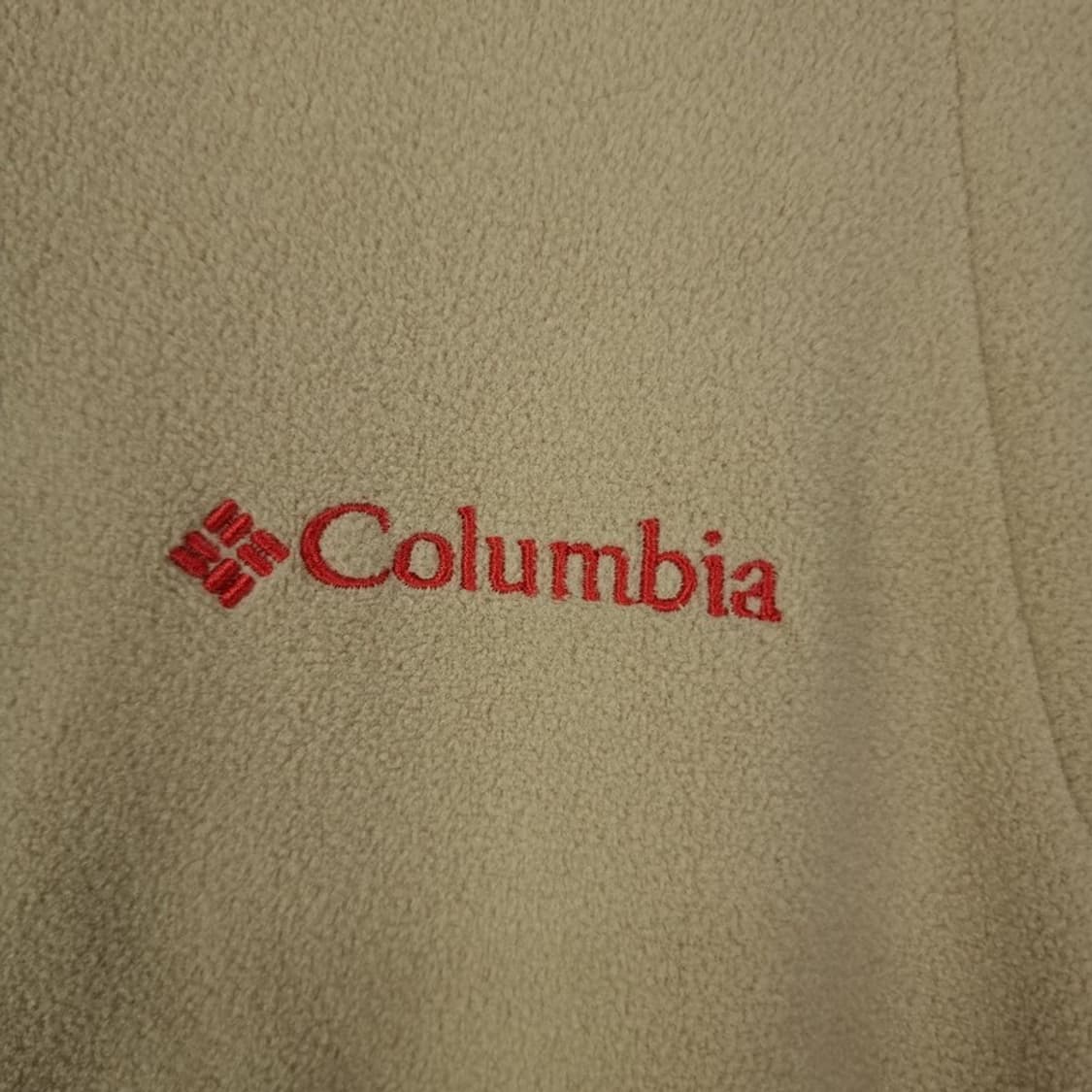[컬럼비아] 로고 자수 플리스 후리스 후드 집업 베이지 M19186 상품이미지6