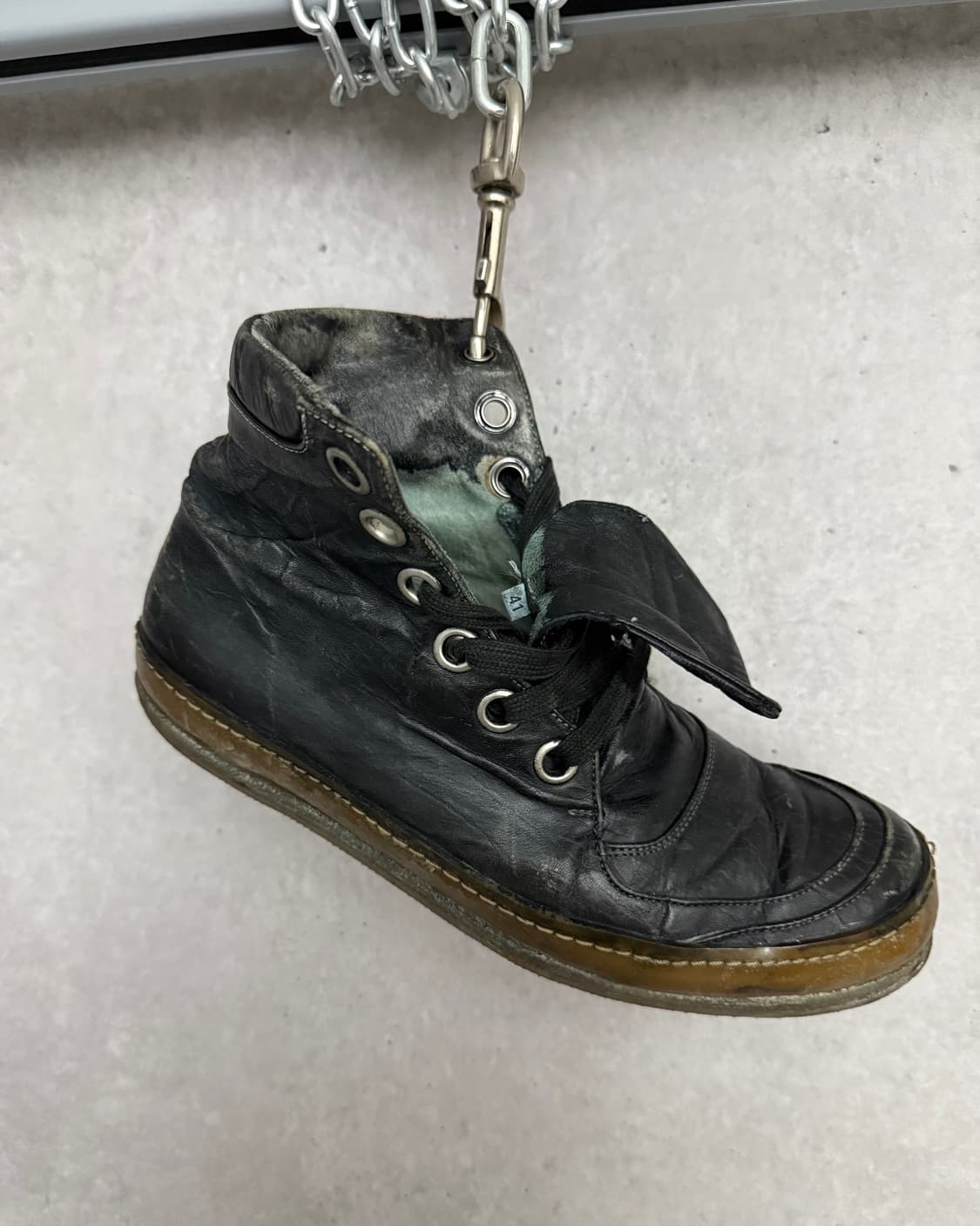 A1923 leather sneakers 상품이미지4