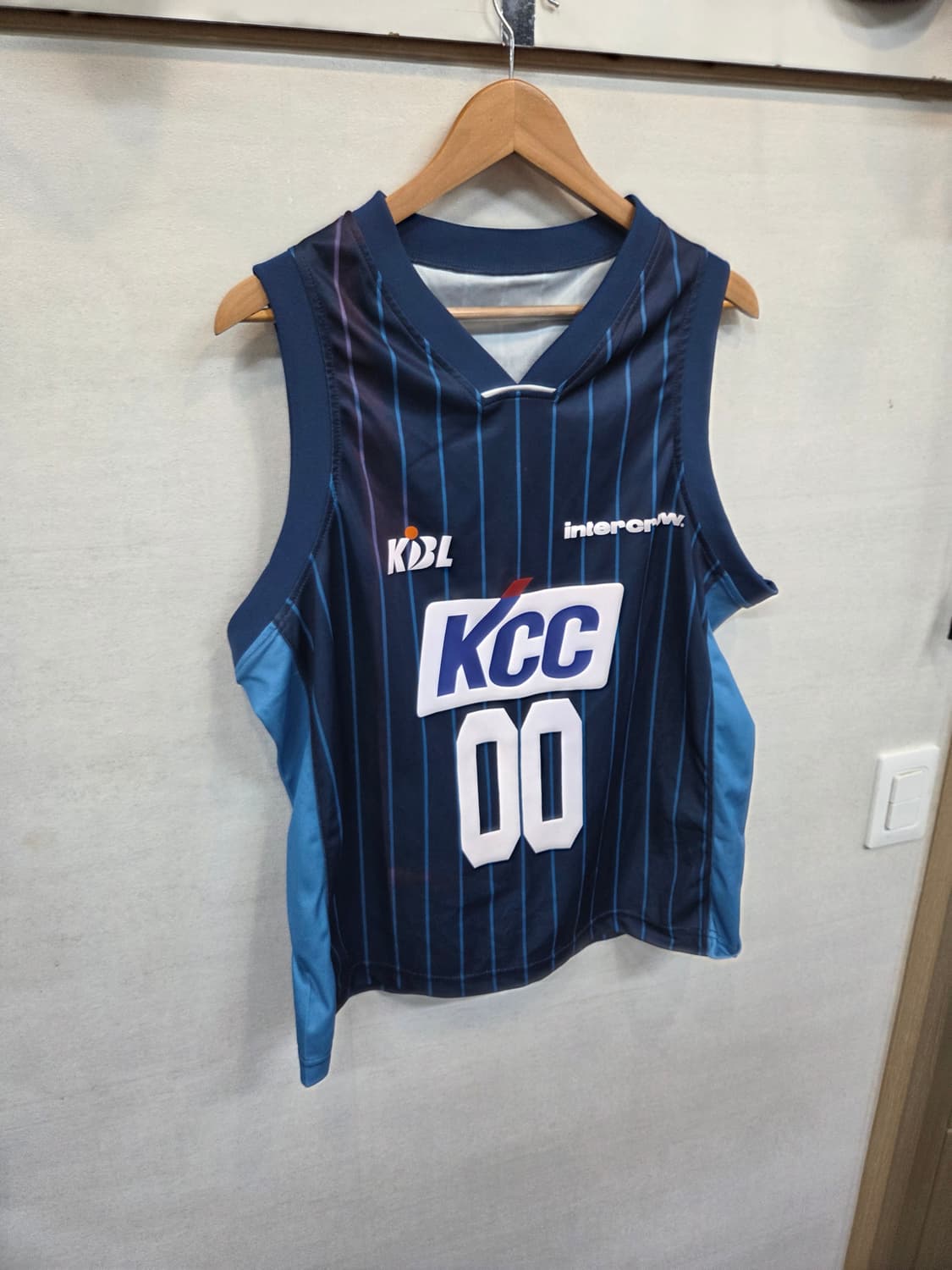 인터크루 kcc 서포터즈 민소매나시 xl 상품이미지3