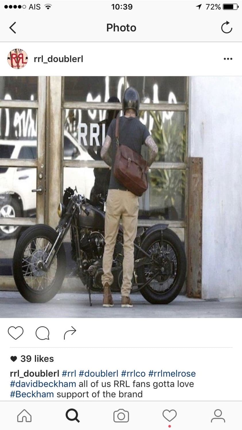 [S]RRL 코튼 저지 크루넥 티셔츠 블랙 상품이미지1